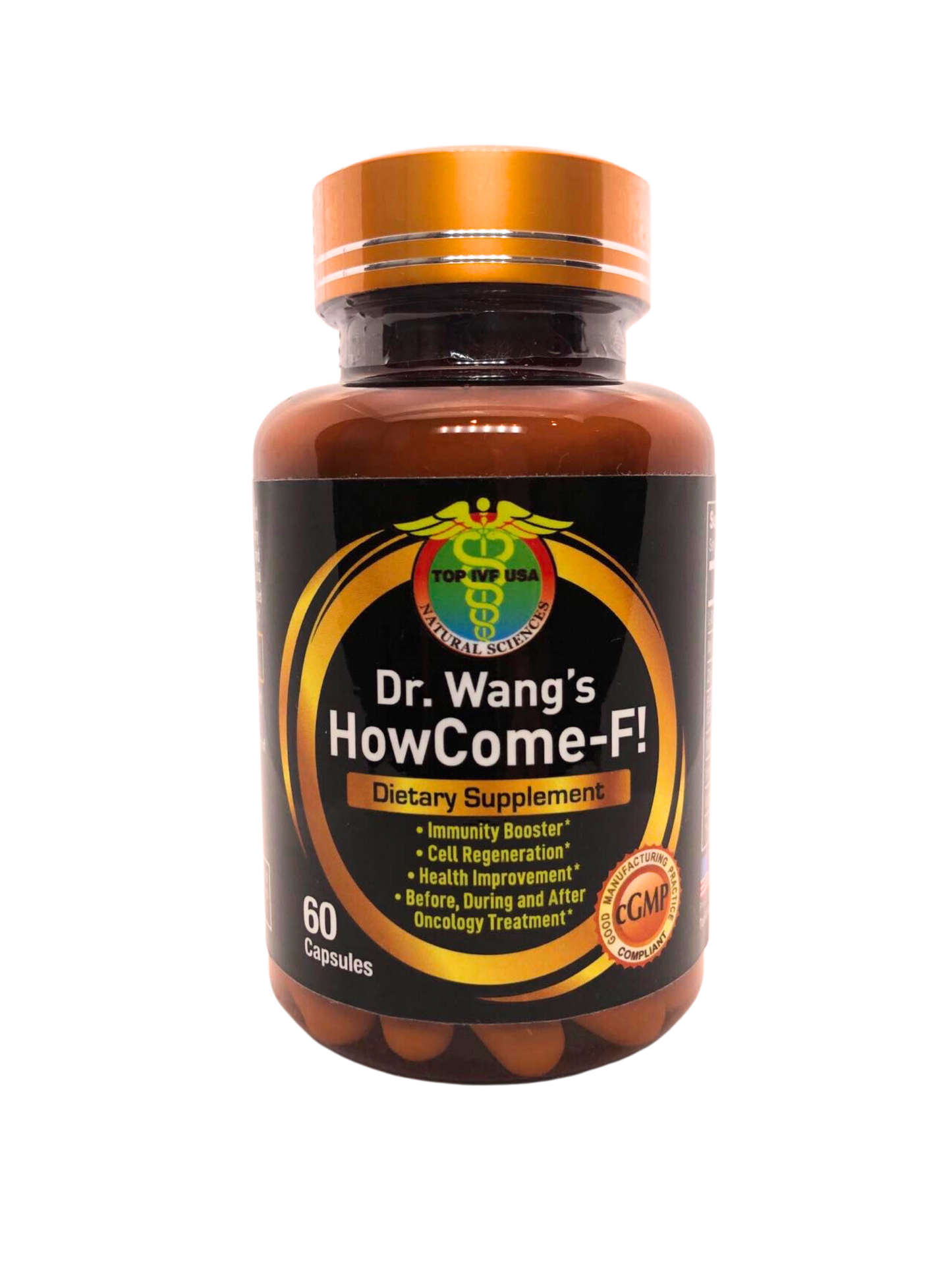 HowCome-F! Specially Designed Solution For People With Extra Needs. Regenerate Cell, Boost Immunity, Improve Health. F Is For Fortune